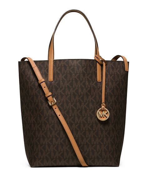 brown and tan michael kors bag|michael kors soho large.